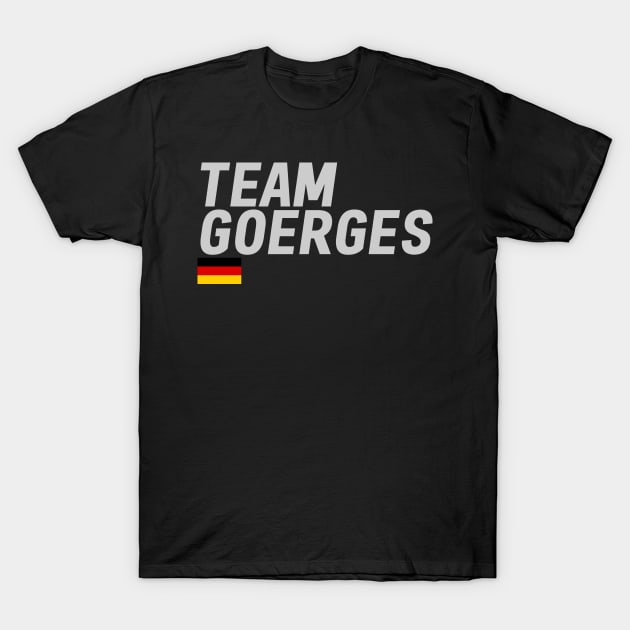 Team Goerges T-Shirt by mapreduce